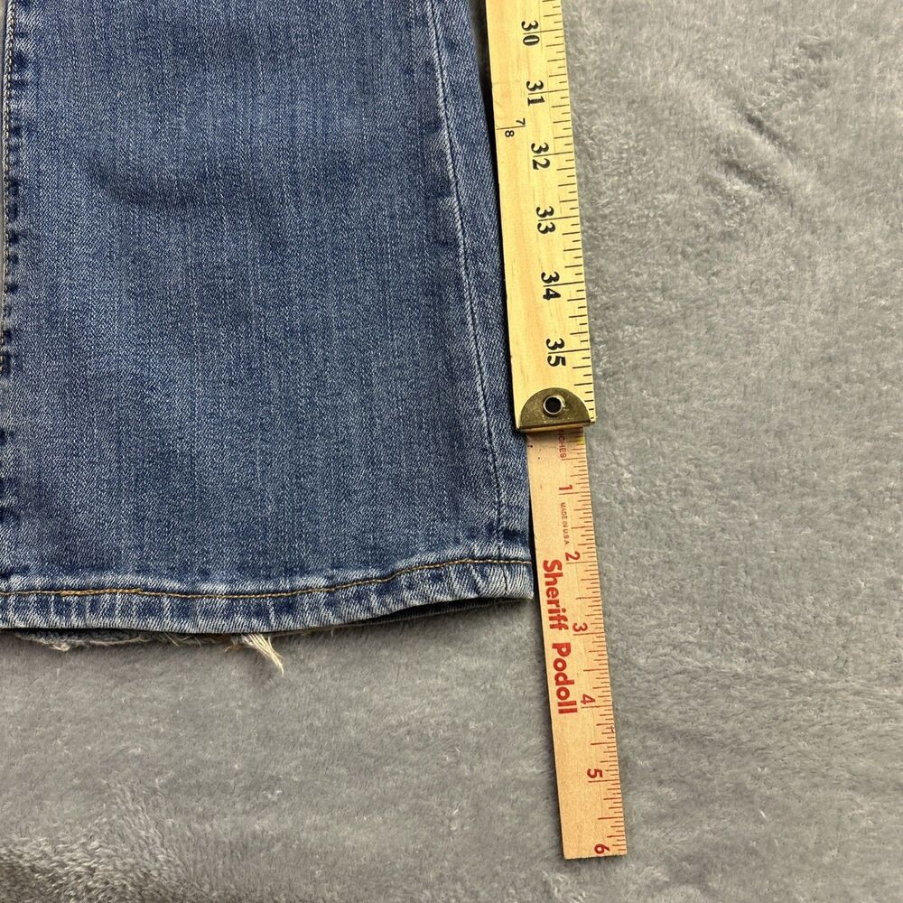 Levi's 518 Womens/Juniors Super Low Bootcut Stretch Jeans Sz. 5 JR M - Picture 9 of 15